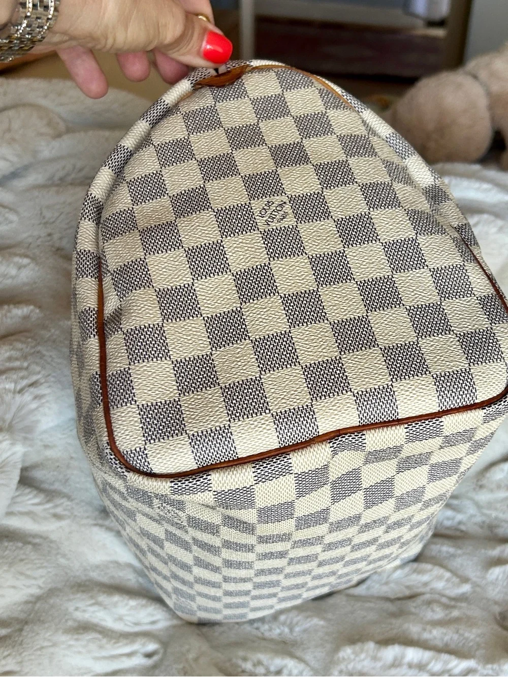 Louis Vuitton Damier Azur Canvas Speedy 30